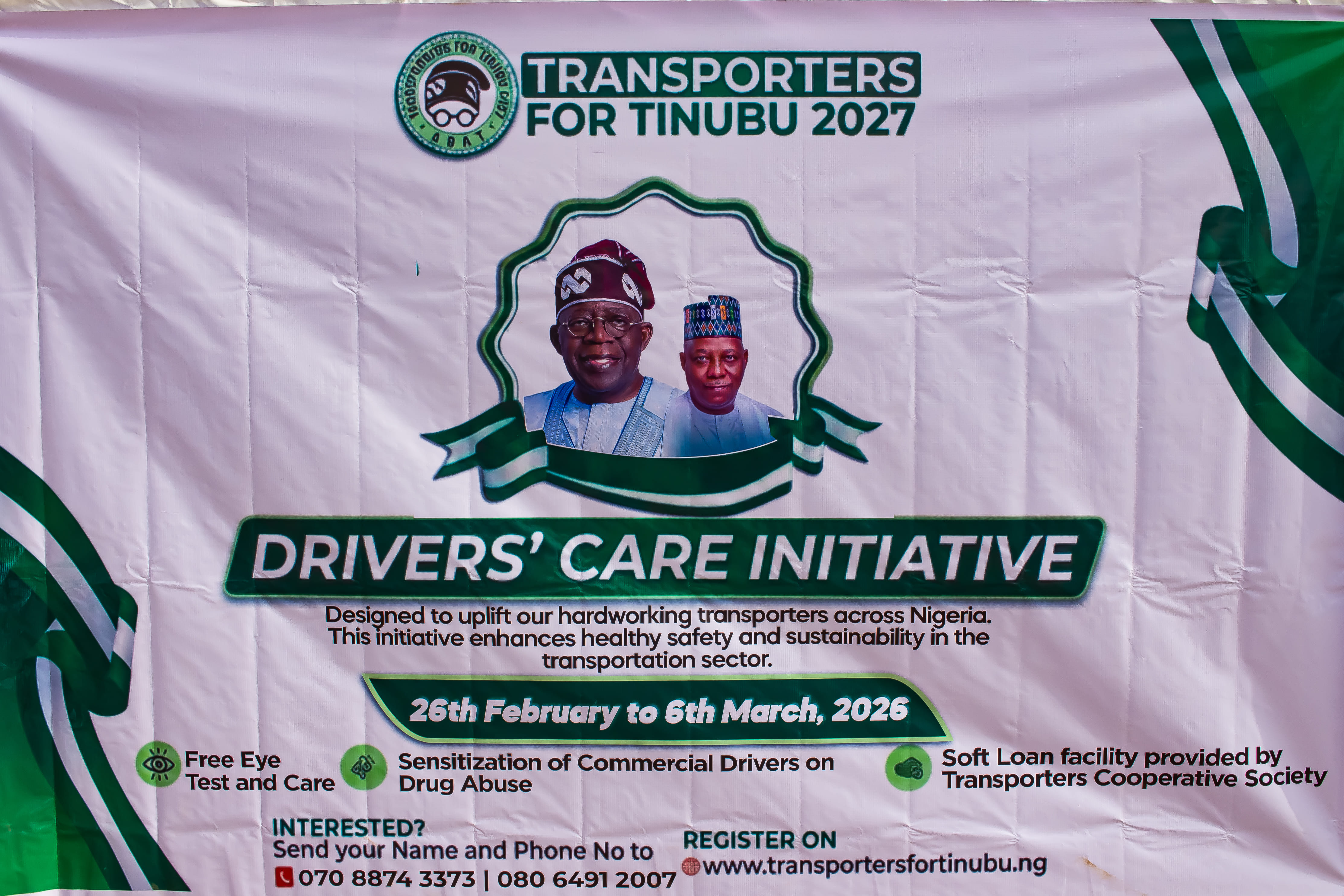 Jabi Motor Park Drivers' Care Initiative